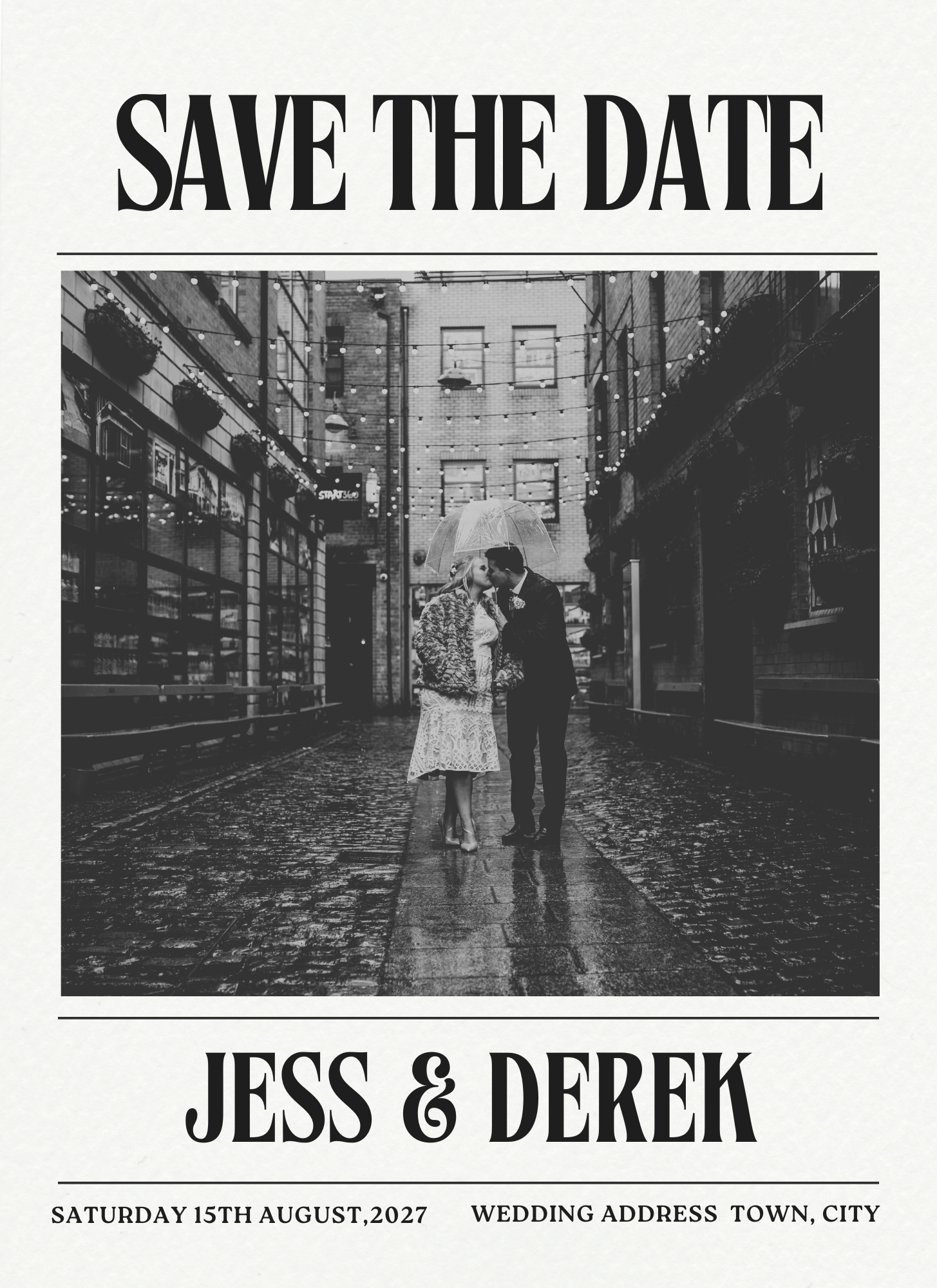 Wedding - Save the Date Personalised Magnets