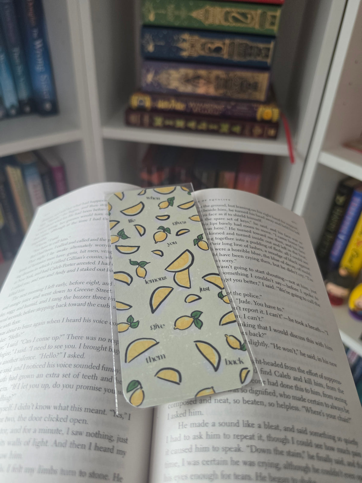 Bookmark - Life gives you lemons