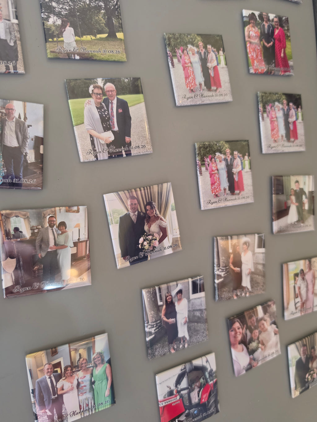 Wedding magnet - SAMPLE