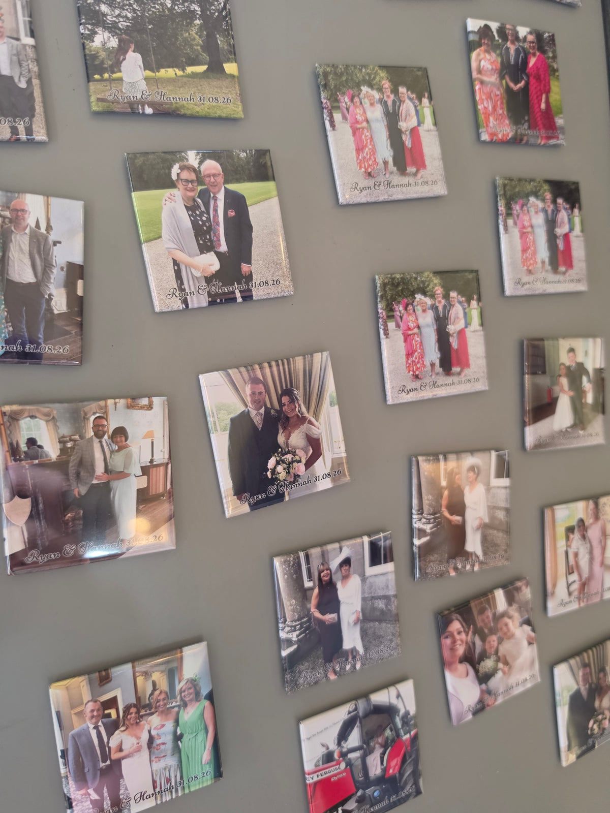 Wedding magnet - SAMPLE