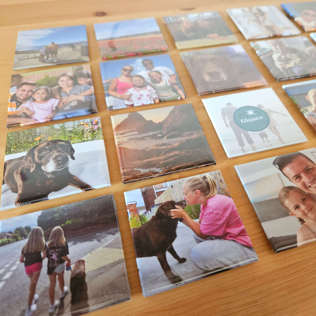Set of 9 - Personalised Photo Magnets