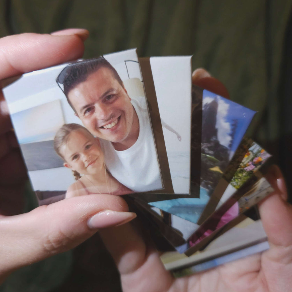 Set of 9 - Personalised Photo Magnets