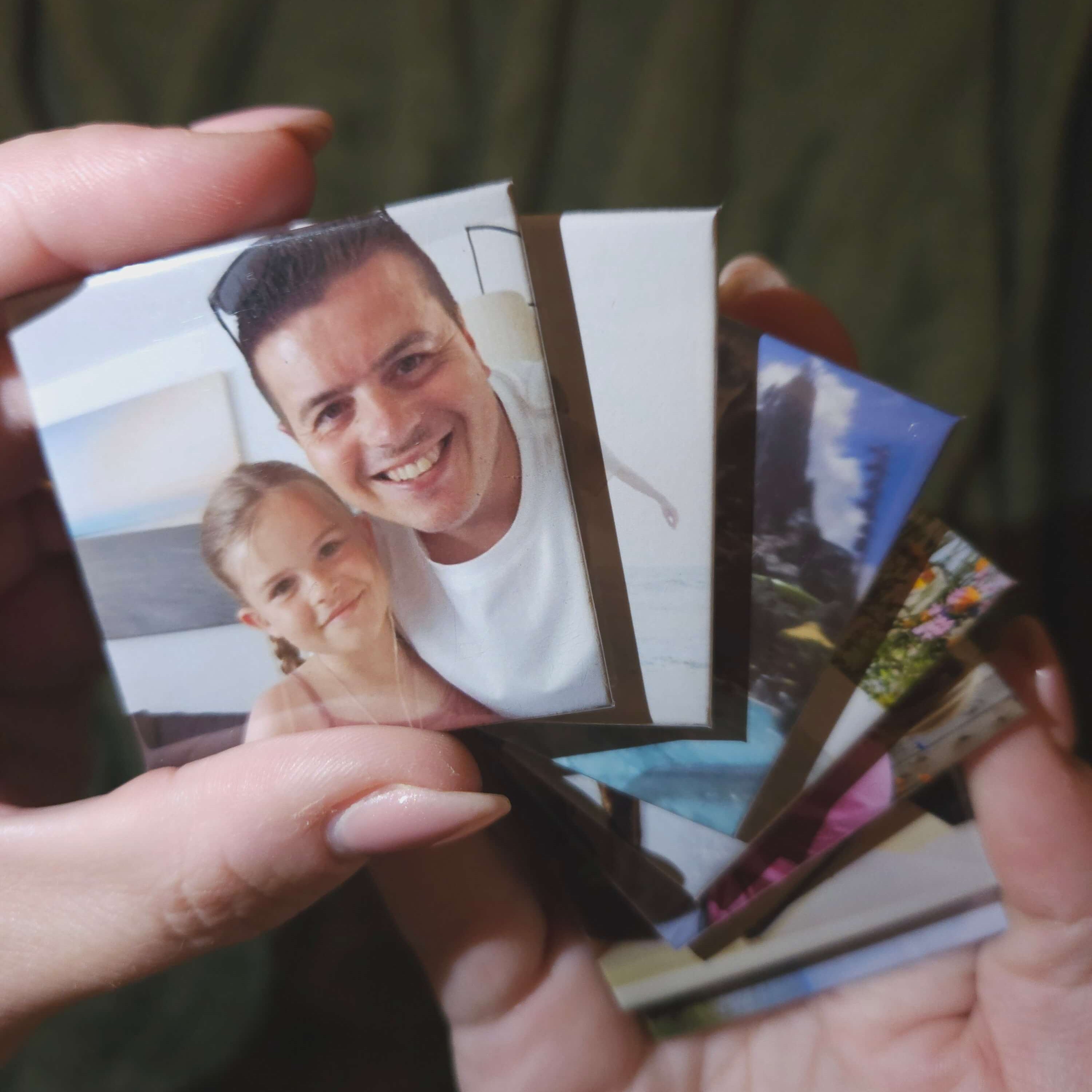 Set of 3 - Personalised Photo Magnets