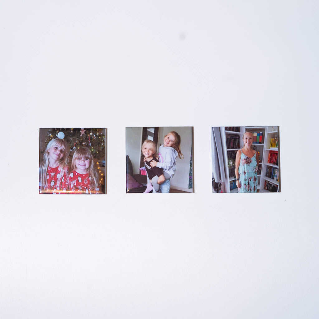 Set of 3 - Personalised Photo Magnets