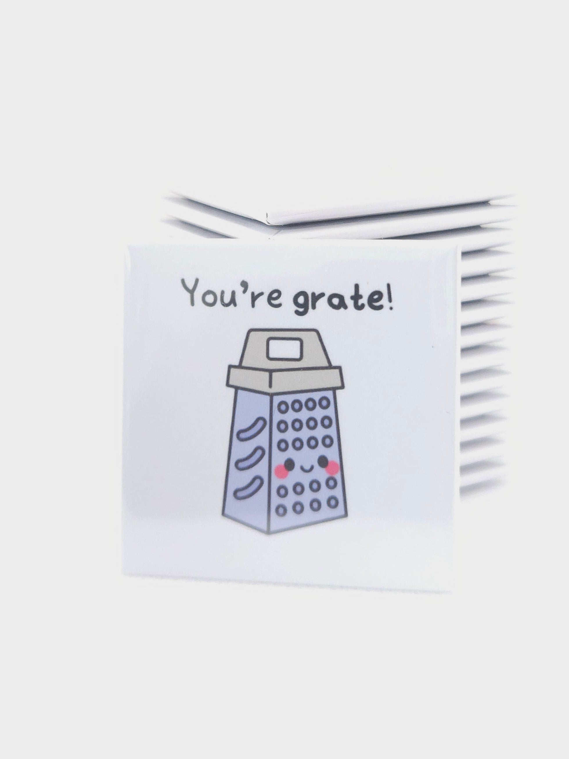 magnet with a cheese grater 